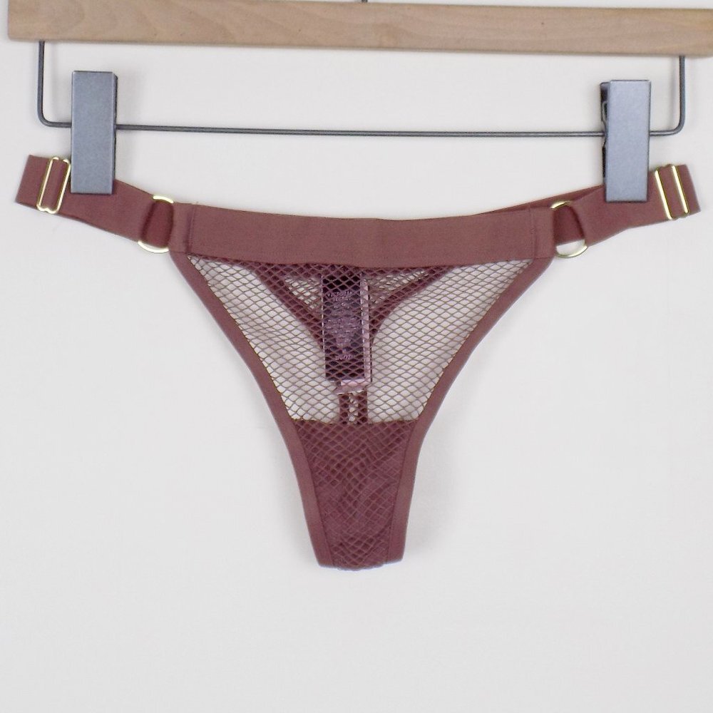 nwt victoria's secret VS very sexy fishnet thong